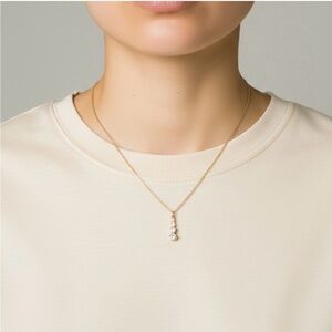 NEW Gold Necklace with Crystal Accents | Elegant Sparkle